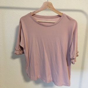 14th and Union Ruffle Sleeve Tee